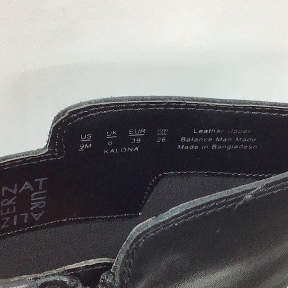 Naturalizer KALONA - NWOT black leather tall boots size 9M - Picture 7 of 8